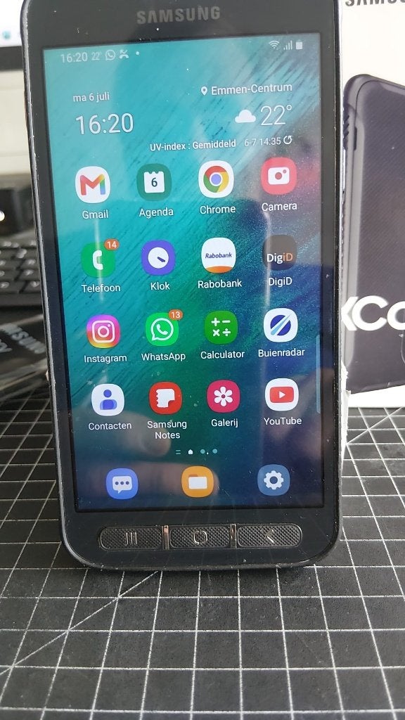 Samsung Xcover 4s, 5 inch, 4Gb, 32Gb, Telecommunicatie, Mobiele telefoons | Samsung, Refurbished, Overige modellen, 32 GB, Zonder abonnement