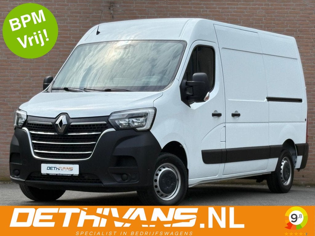 Renault Master 2.3DCi 150PK L2H2 / 2x Schuifdeur / Cruisecon, Auto's, Bestelauto's, Voorwielaandrijving, Stof, Gebruikt, 4 cilinders