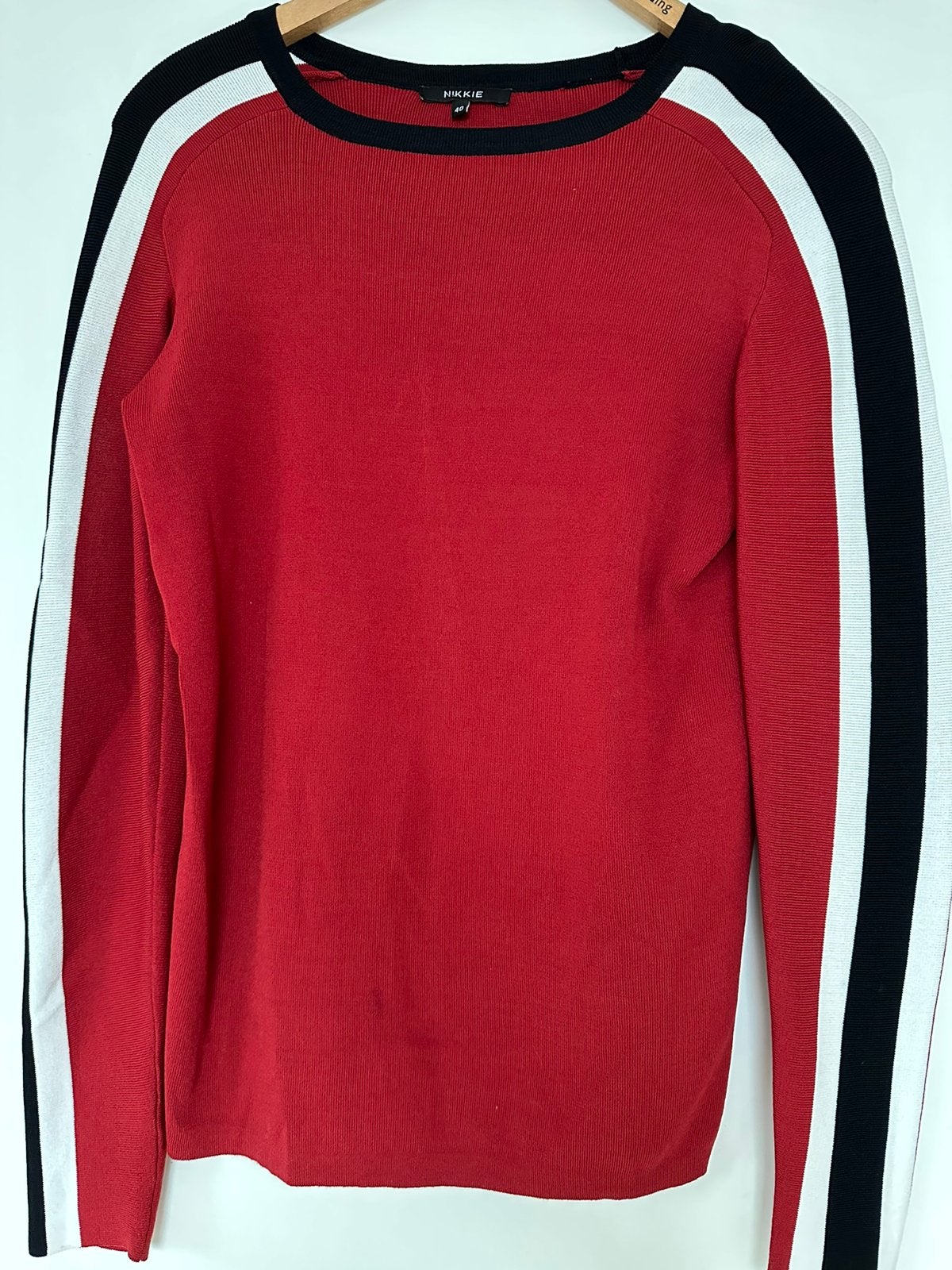 Nikkie trui maat 40, Kleding | Dames, Truien en Vesten, Ophalen of Verzenden, Zo goed als nieuw, Maat 38/40 (M), Wit