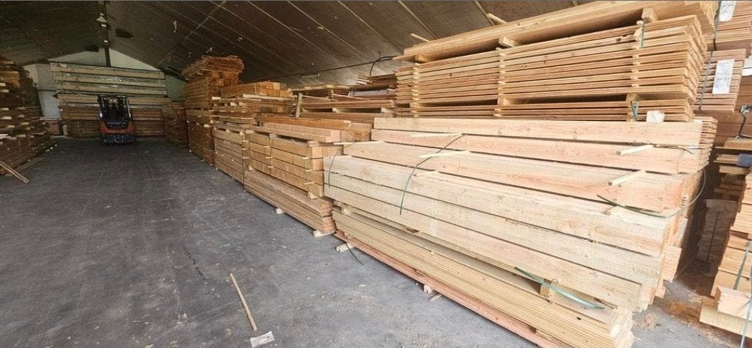 te koop restpartij douglas balken 15x15cm €10 per mtr excl b, Tuin en Terras, Terrasdelen en Vlonders, Ophalen, Hout