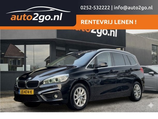 BMW 2 Serie Gran Tourer 216D. NAVI AIRCO LED LMV PDC, Voorwielaandrijving, 745 kg, Gebruikt, Euro 6