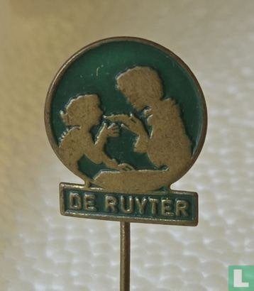 Speldje - De Ruyter [groen], Verzamelen, Ophalen of Verzenden, Zo goed als nieuw, Merk, Speldje of Pin