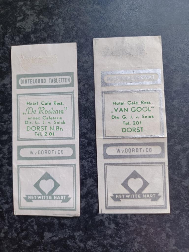 2 Suikerwikkels van Dorst, Ophalen, Nederland