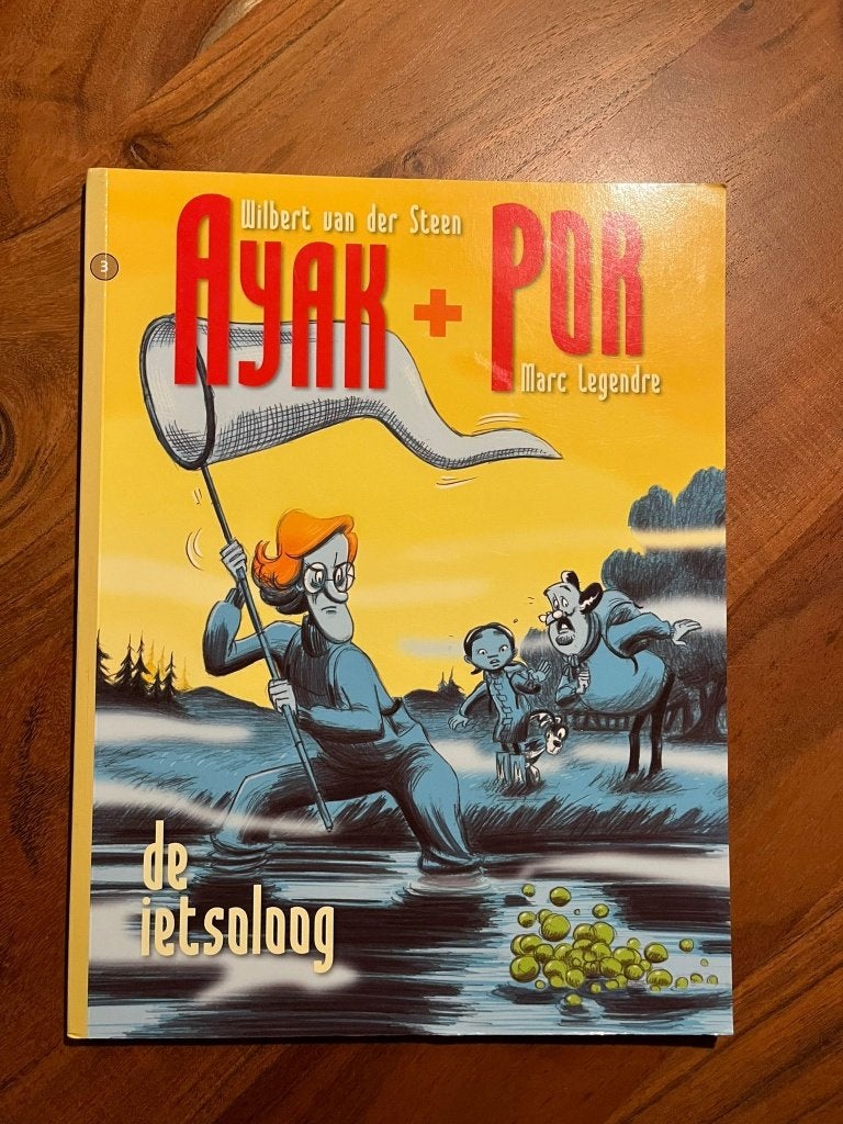 Ayak + Por – De Ietsoloog, Eén stripboek, Ophalen of Verzenden, Zo goed als nieuw