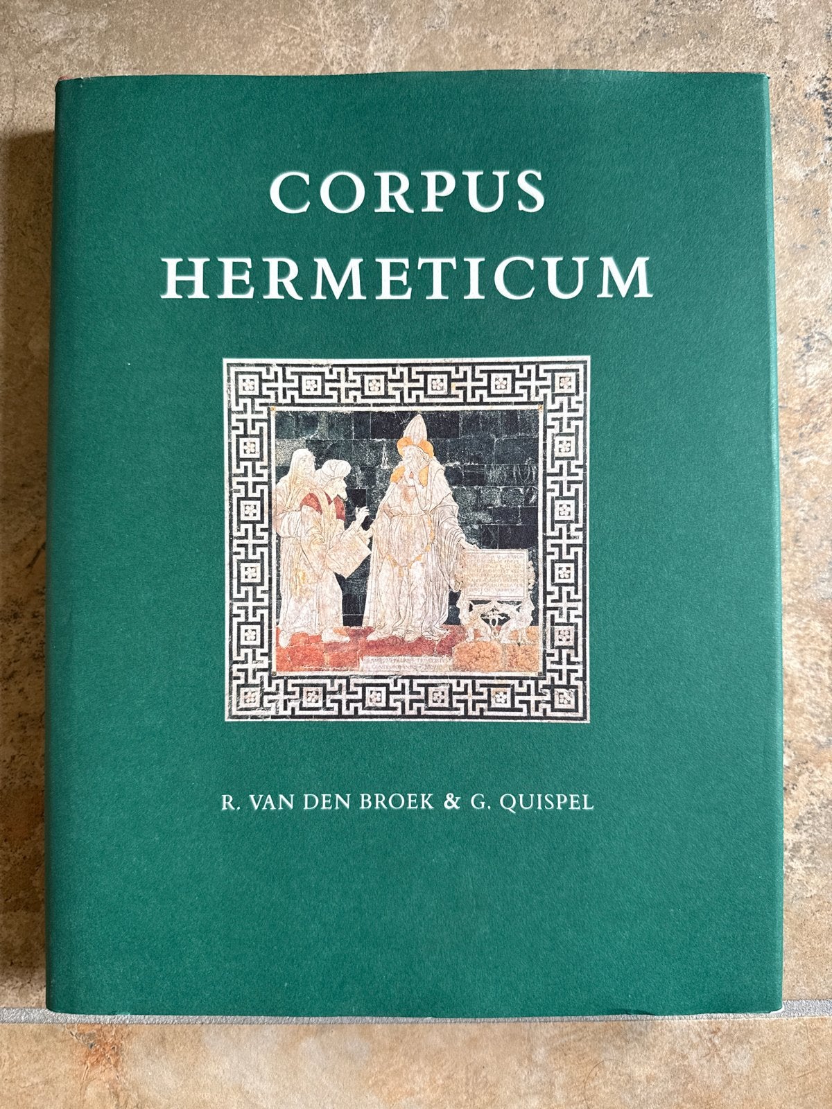 Corpus Hermeticum - R. van den Broek & G. Quispel, Ophalen of Verzenden, Zo goed als nieuw, Spiritualiteit algemeen, Achtergrond en Informatie