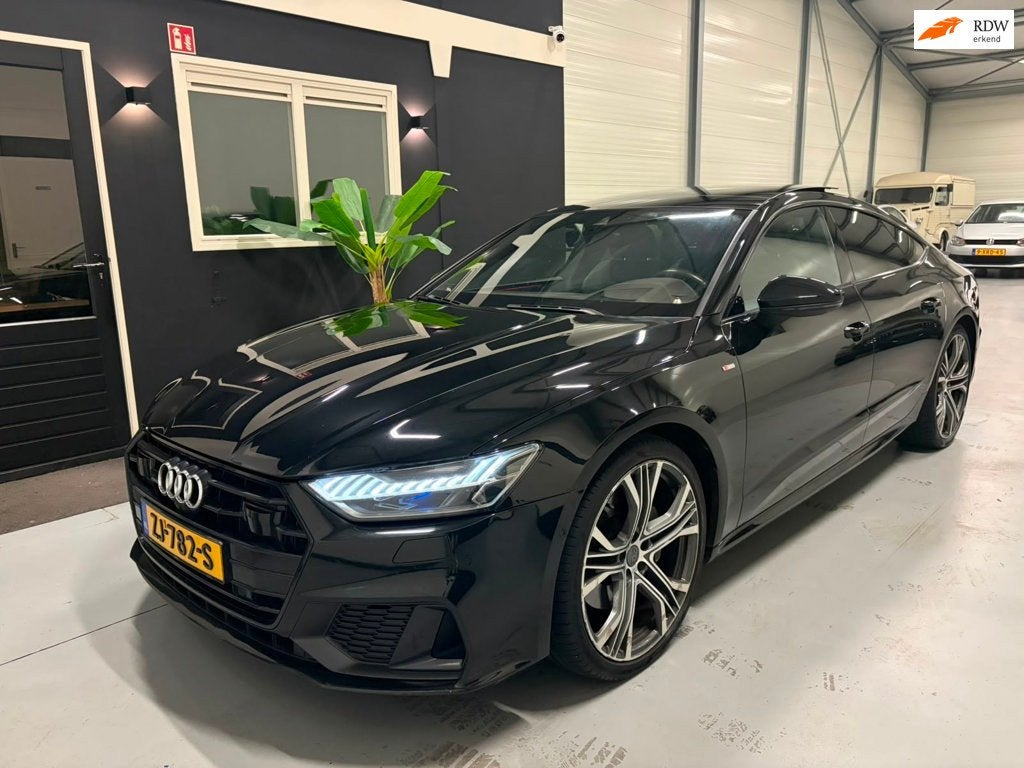 Audi A7 Sportback 50 TDI quattro Pro Line S (ONLY FOR EXPORT, Auto's, Audi, Dealer onderhouden, Gebruikt, 2000 kg, Zwart