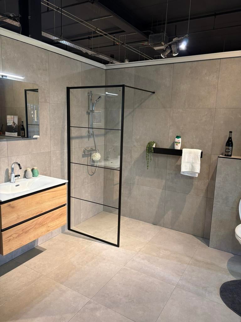 Douchewand 200x90cm, Doe-het-zelf en Verbouw, Sanitair, Ophalen of Verzenden, Nieuw, Douche