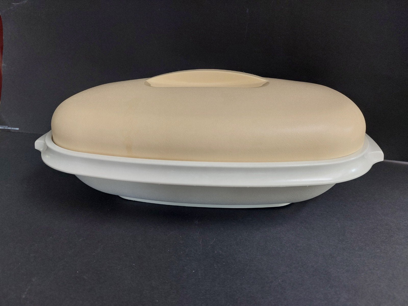 Vintage tupperware magnetronstomer, Ophalen of Verzenden, Gebruikt, Overige typen