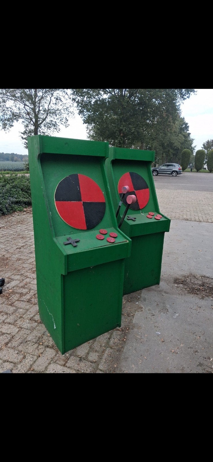 gokkasten van carnavals wagen., Hobby en Vrije tijd, Ophalen