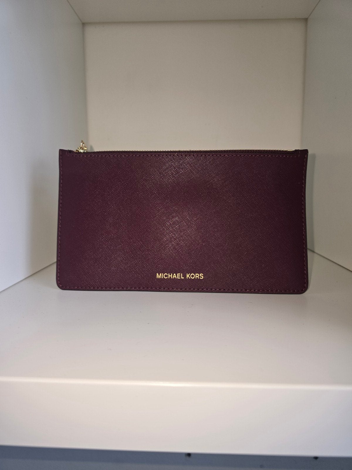 Michael Kors Clutch/Pouch - Bordeauxrood, Ophalen of Verzenden