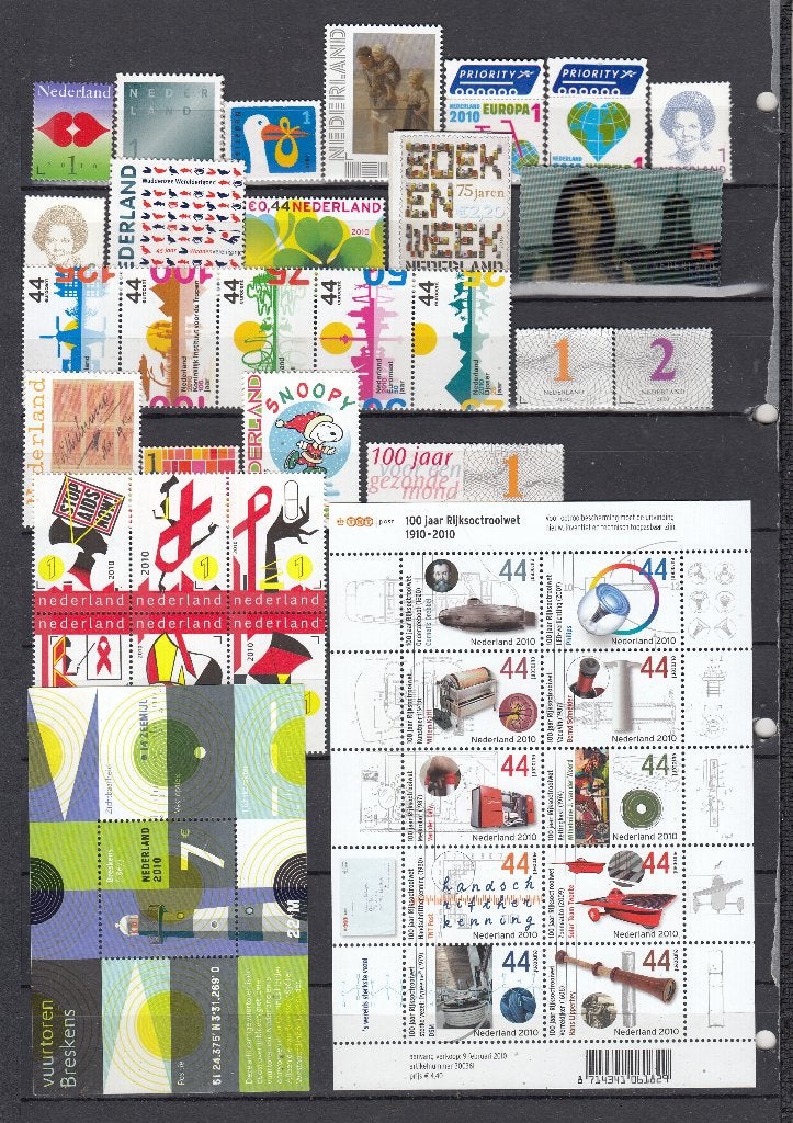 NL Jaar 2010 Pfr, Postzegels en Munten, Verzenden, Buitenland