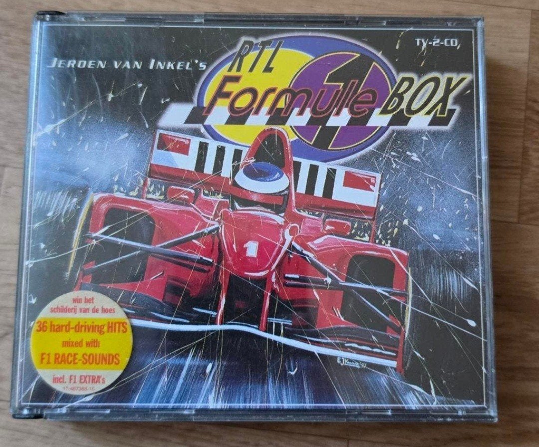 Jeroen Van Inkel's - Formule 1 Box Dubbel Cd, Cd's en Dvd's, Ophalen of Verzenden, Zo goed als nieuw