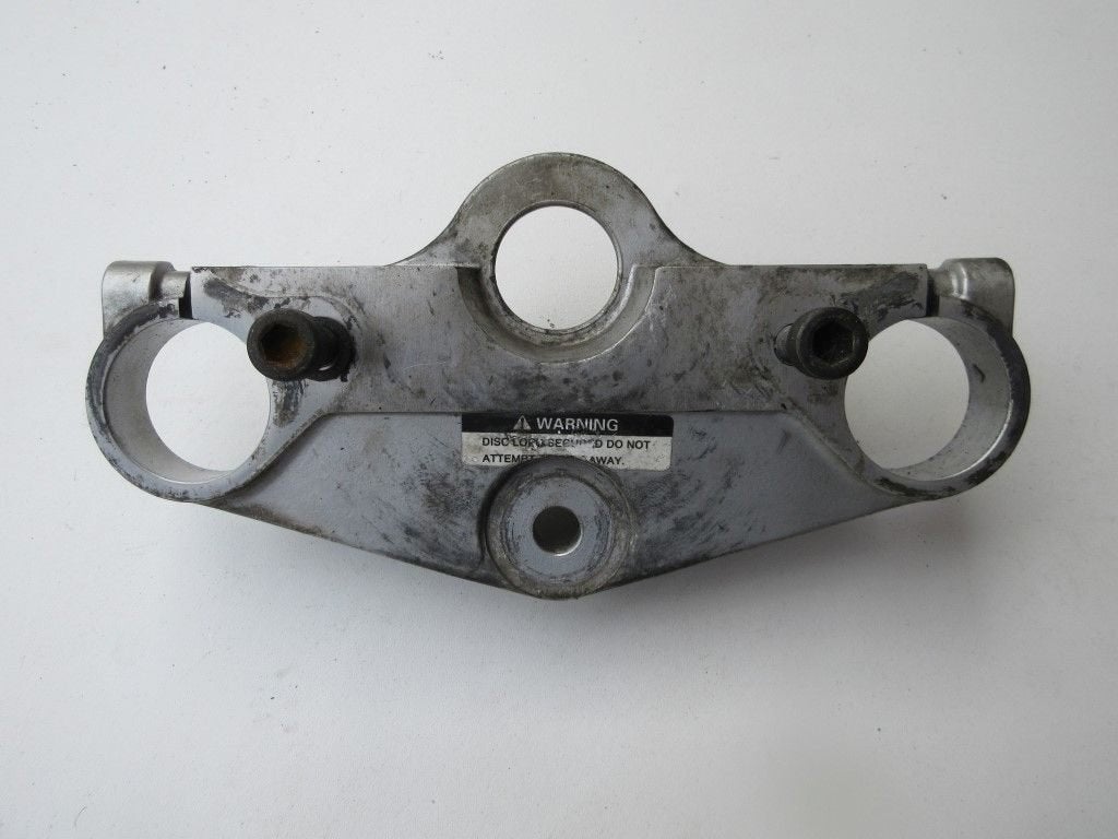 Suzuki GSX600 kroonplaat balhoofdplaat topyoke vorkklem GSX, Ophalen of Verzenden, Gebruikt