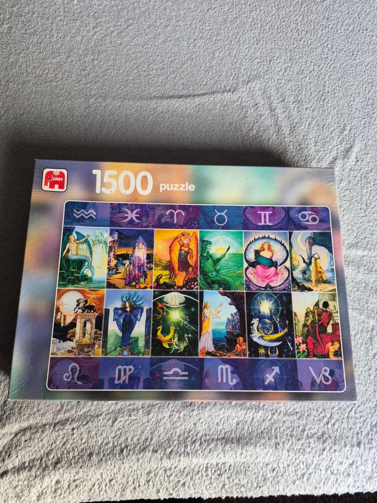 Jumbo Legpuzzel 1500 Stukjes Sterrenbeelden, Hobby en Vrije tijd, Denksport en Puzzels, Ophalen of Verzenden