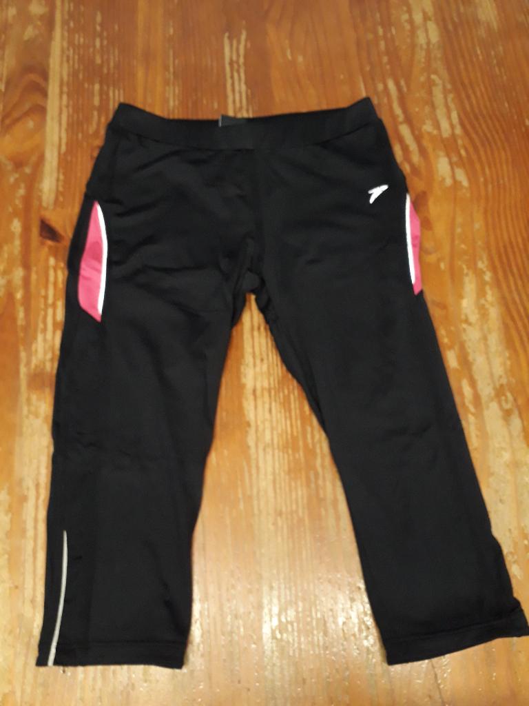 Capri sportlegging, Dutchy L, Zwart, Maat 42/44 (L), Ophalen of Verzenden, Hardlopen of Fietsen