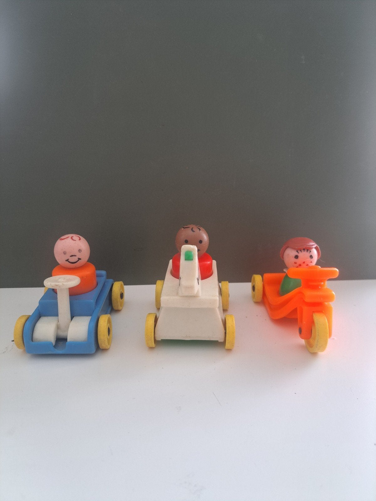 Vintage Fisher-Price little riders, Ophalen of Verzenden, Gebruikt, Auto of Voertuig