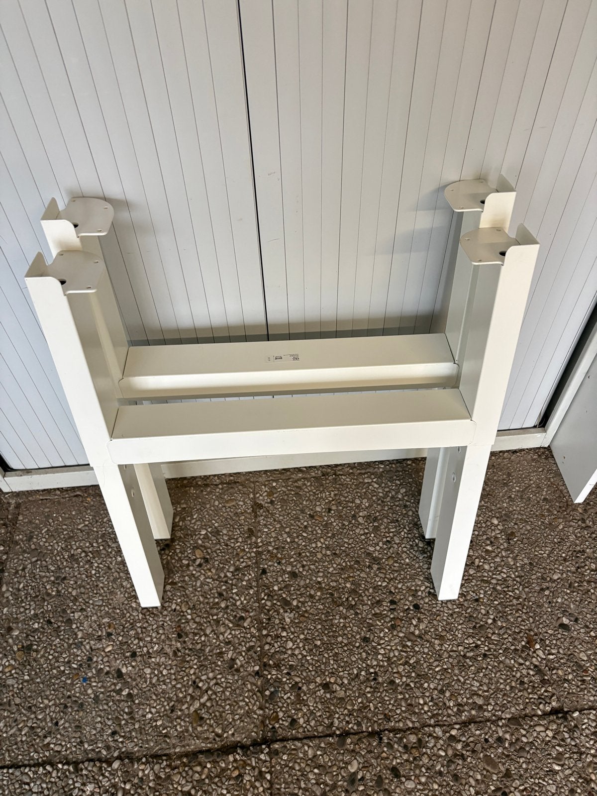 IKEA PÅHL Tafelpoten - Wit, Zo goed als nieuw, Tafelpoot, Minder dan 50 cm, Ophalen of Verzenden, Zo goed als nieuw