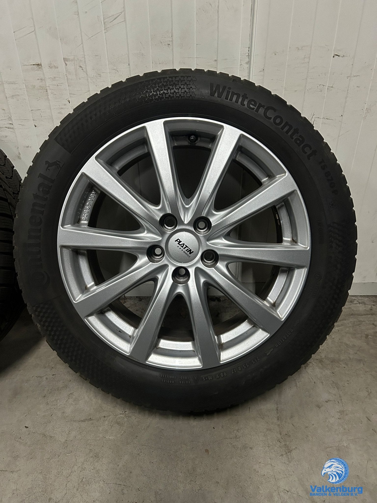 5-6mm! Volvo V60 S60 Ford Mondeo 17 inch velgen 5x108 winter, -, -, Banden en Velgen, 17 inch