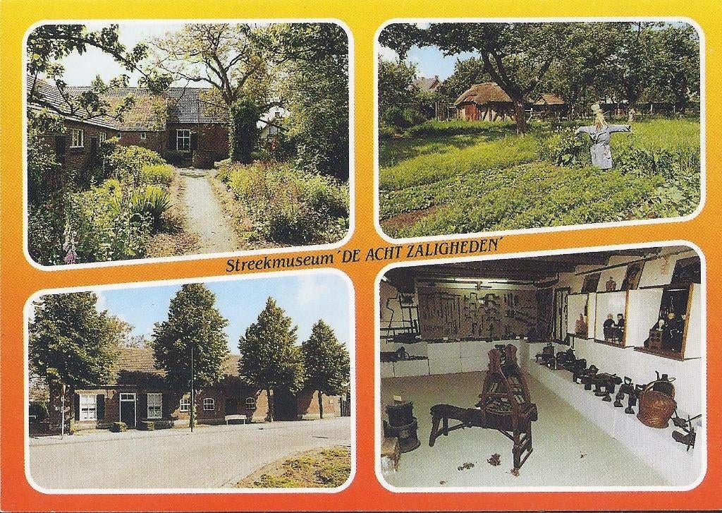 Eersel Streekmuseum de Acht Zaligheden Ansichtkaart ( B88 ), Verzenden, 1960 tot 1980, Ongelopen, Noord-Brabant