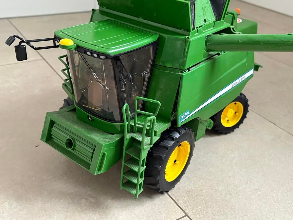 John Deere T670 Maaidorser Speelgoedmodel, Ophalen, Zo goed als nieuw