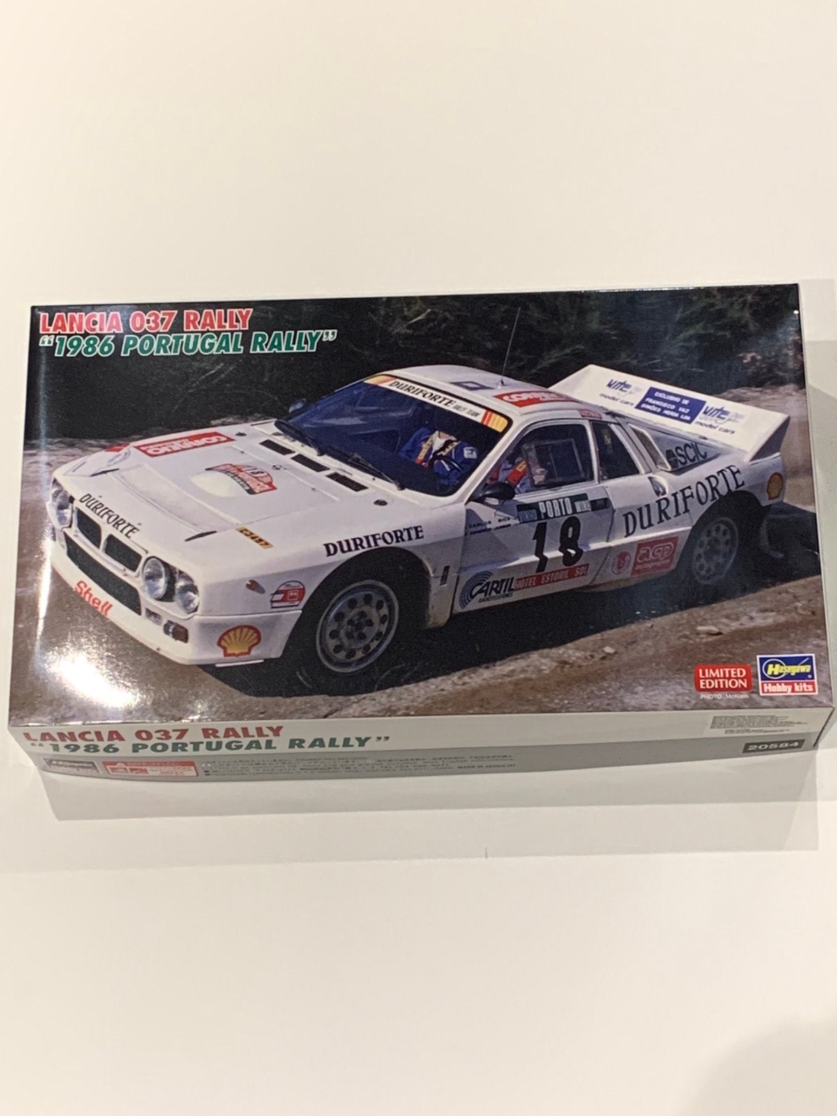 1:24 Hasegawa Lancia 037 Rally modelbouwdoos nieuw!, Overige merken, Auto, Groter dan 1:32, Nieuw