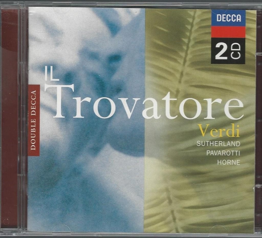 Verdi -Il trovatore oa.Shutherland,Horne,Pavarotti=2cd= 4,99, Ophalen of Verzenden, Classicisme, Zo goed als nieuw, Kamermuziek