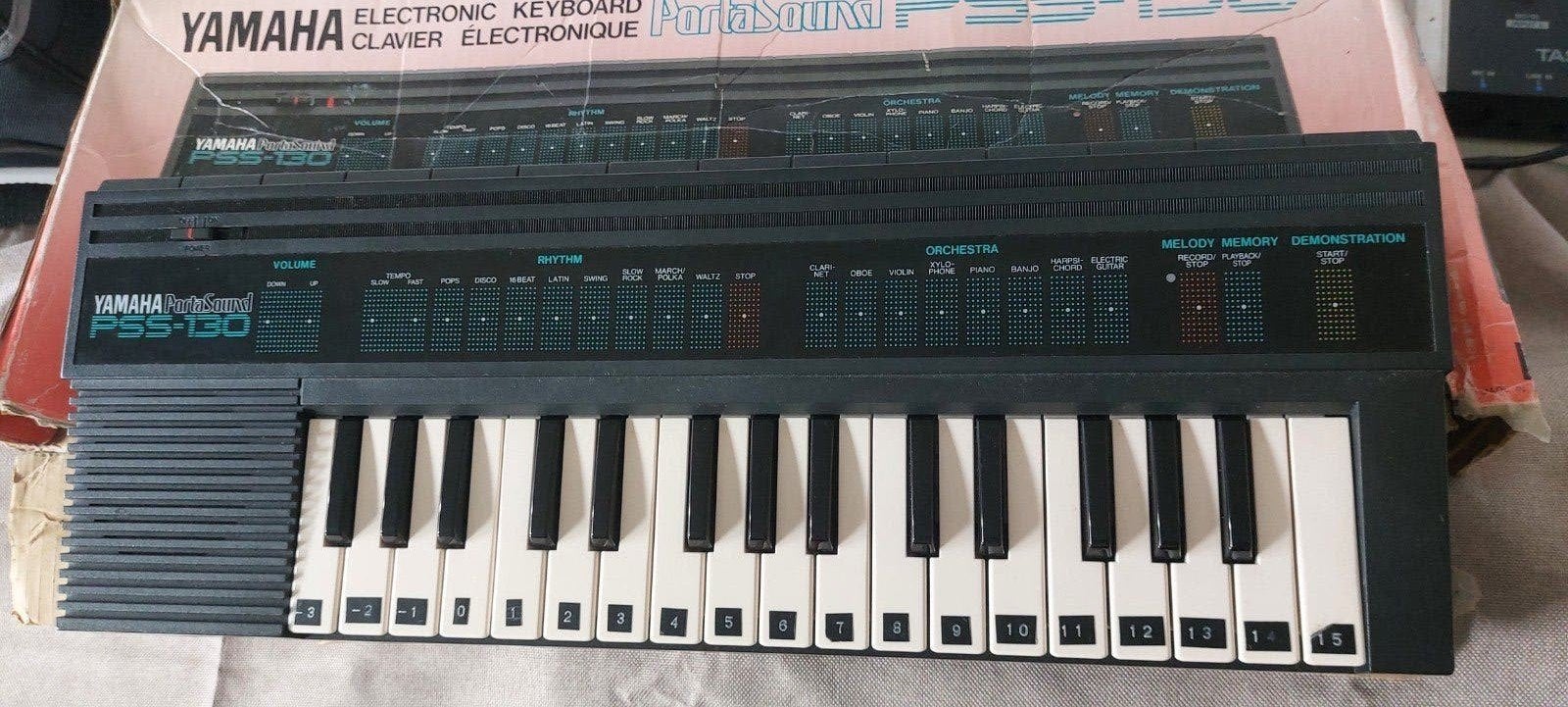 Yamaha PSS-130 Portasound Keyboard, Ophalen of Verzenden, Gebruikt, Overige aantallen, Yamaha