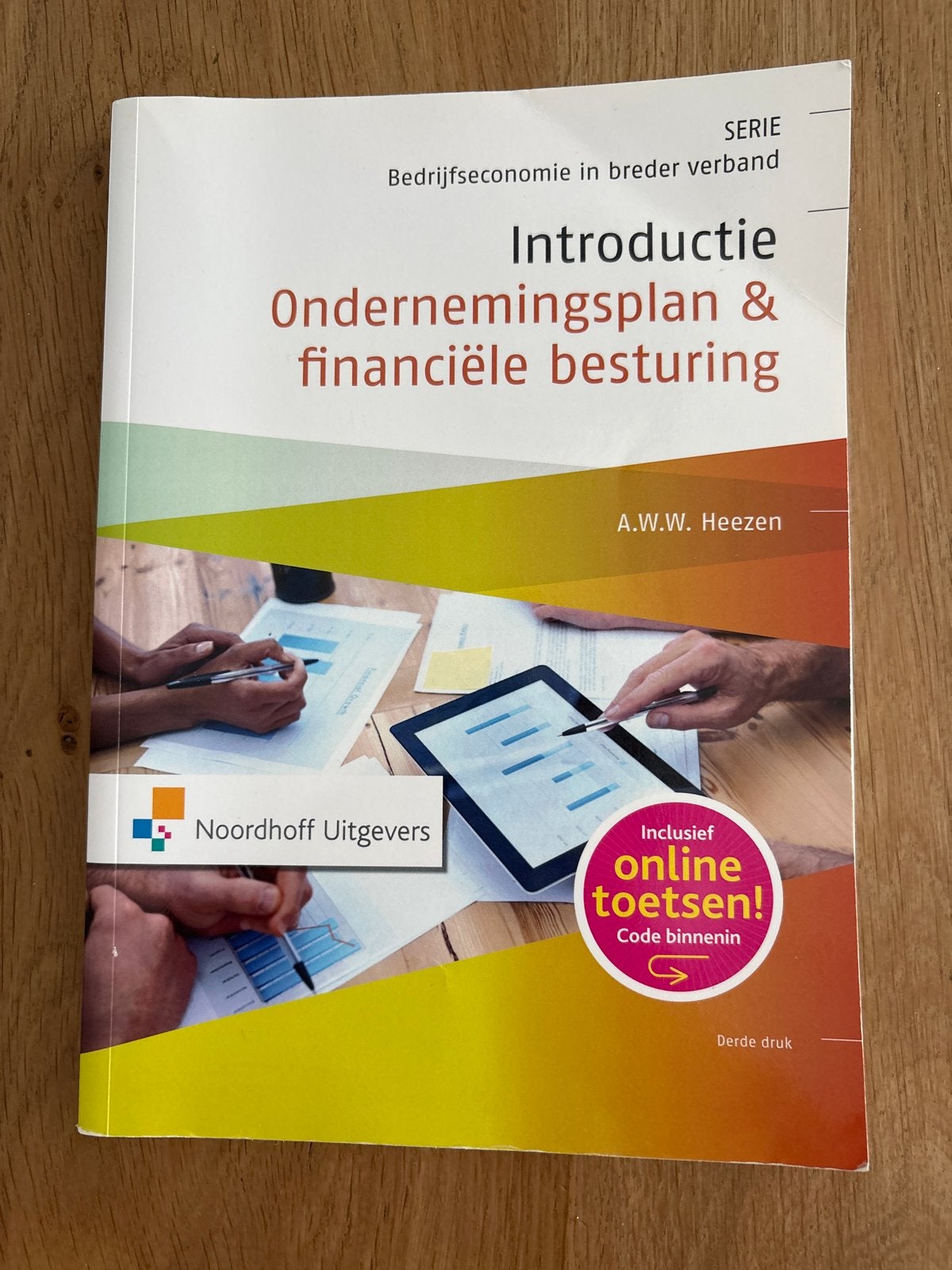 Introductie Ondernemingsplan & financiële besturing, Ophalen, Zo goed als nieuw, Economie en Marketing