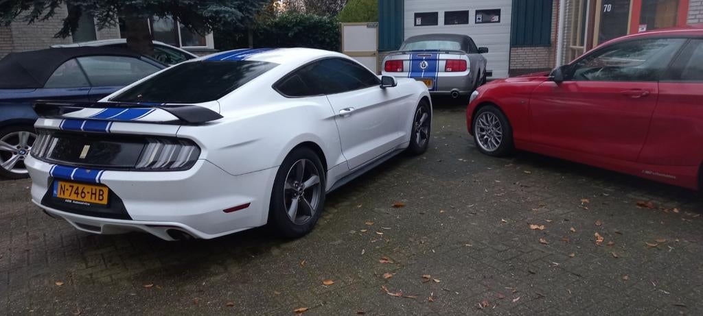 Ford Mustang FASTBACK V6 AUTOM 2016 Wit, Automaat, 4 stoelen, Parkeersensor, 1499 kg