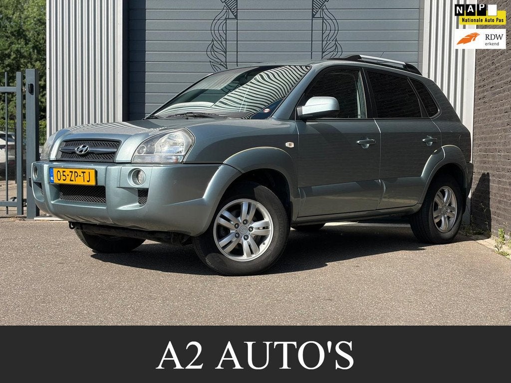 Hyundai Tucson 2.0i Style Ecc|Cruise|Nap, Stof, Gebruikt, 4 cilinders, Origineel Nederlands