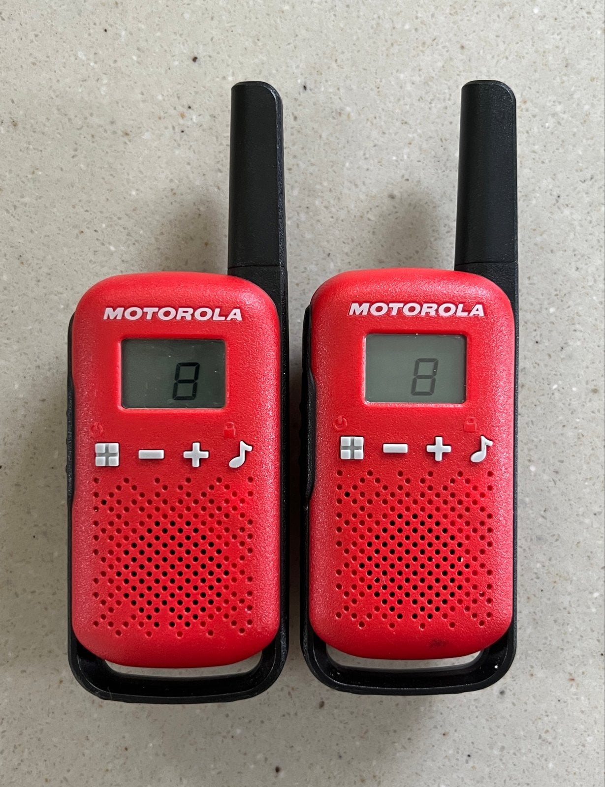 Motorola Walkie Talkies - Werken goed, Minder dan 2 km, Gebruikt, Ophalen of Verzenden, Portofoon of Walkie-talkie