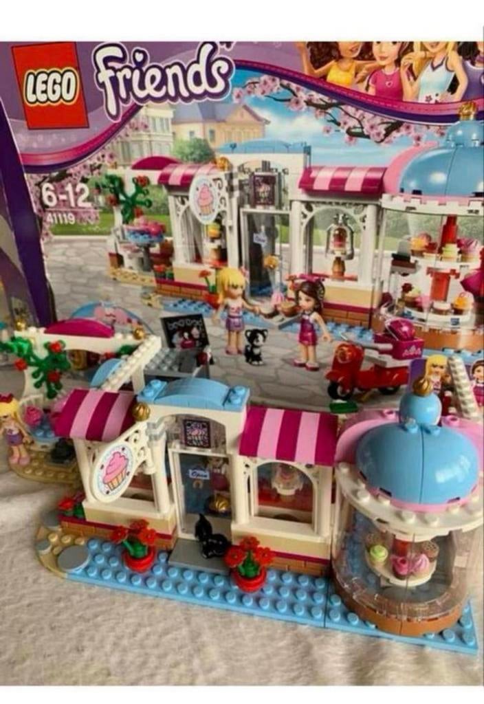 LEGO Friends: Heartlake Cupcake Café, Ophalen of Verzenden, Zo goed als nieuw