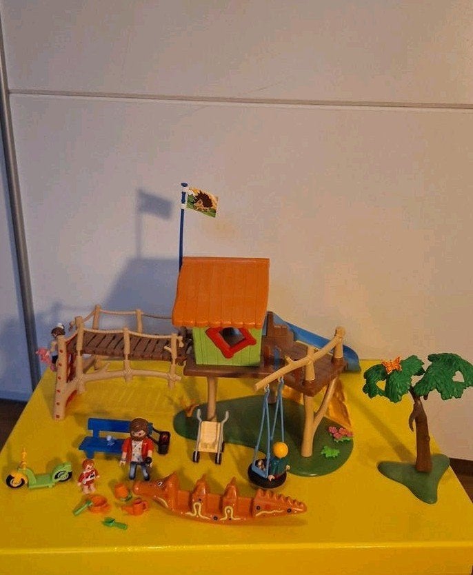 Playmobil 70281 speeltuin, Ophalen of Verzenden, Zo goed als nieuw