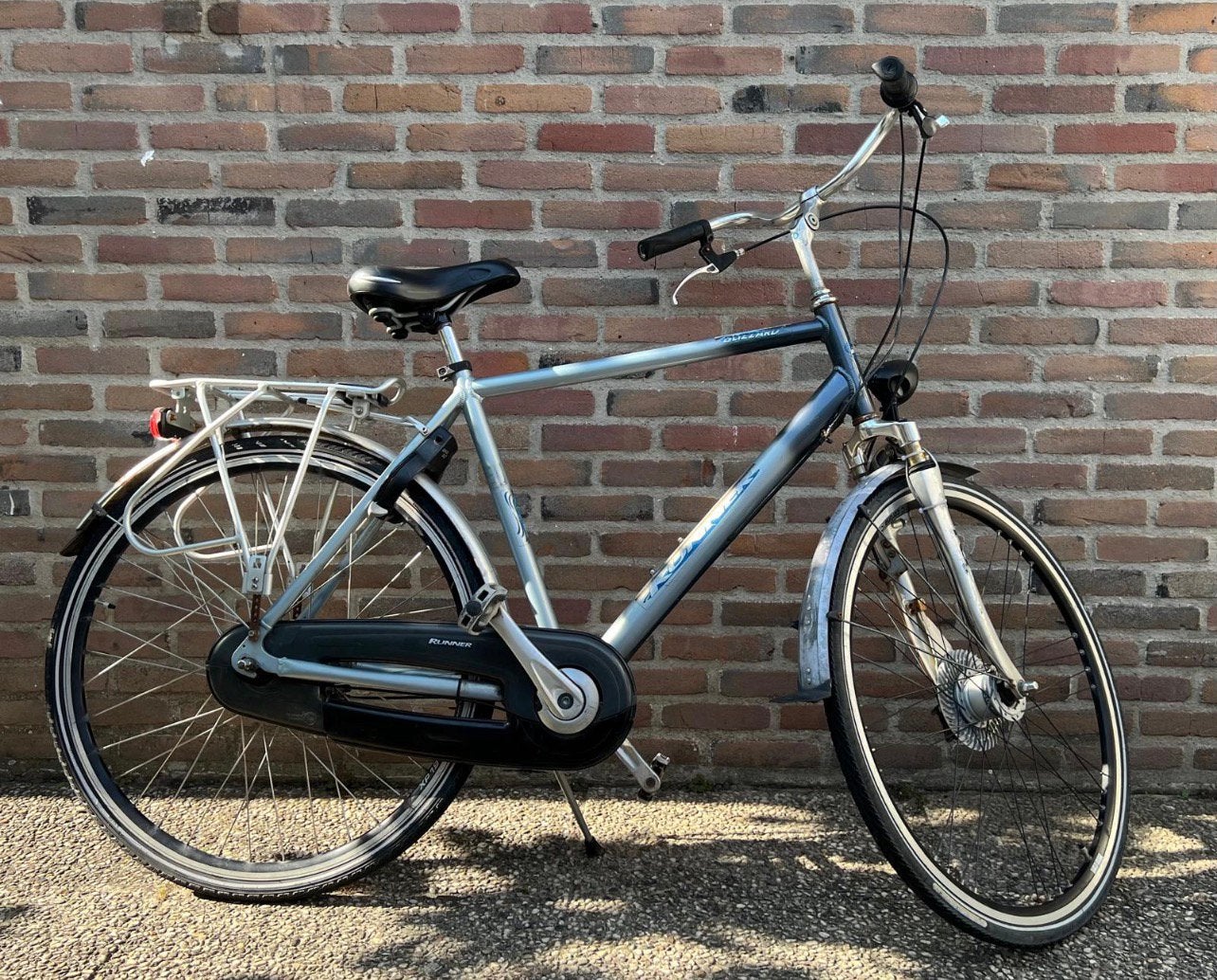 Fiets merk Runner Blizzard, Fietsen en Brommers, Fietsen | Heren | Herenfietsen, Gebruikt, Versnellingen, 49 tot 53 cm, Trommelrem