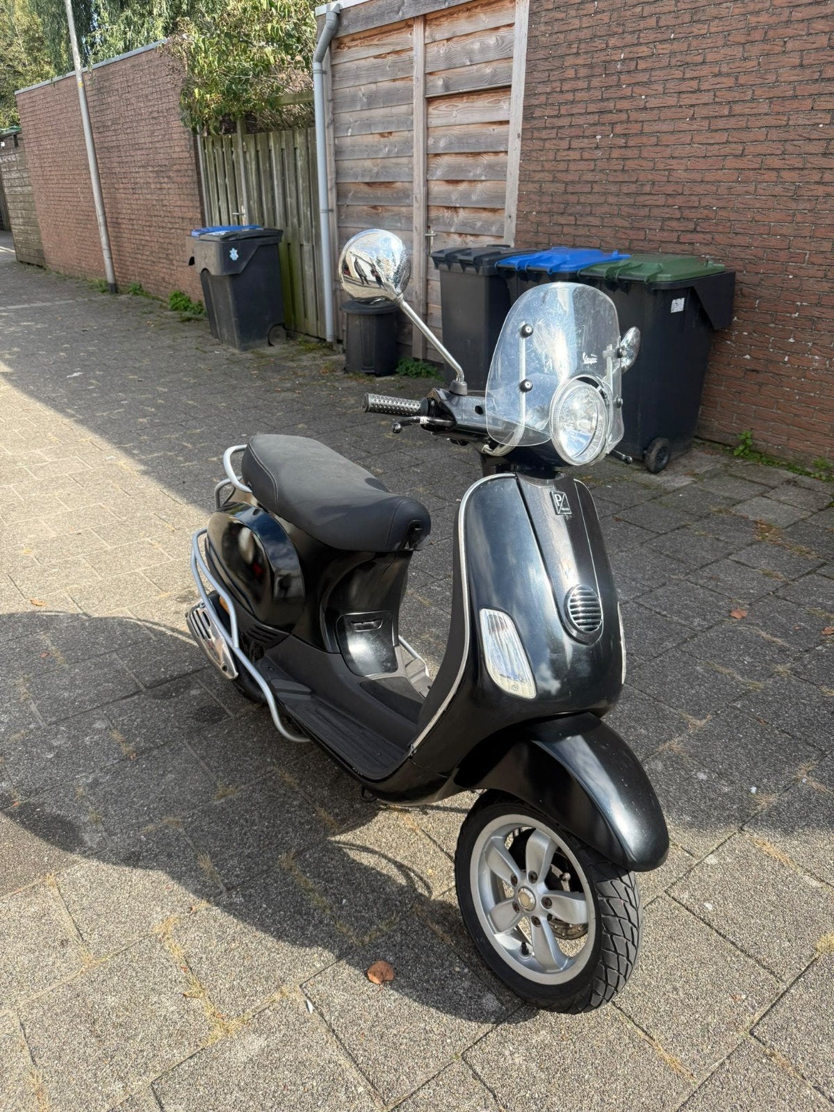 vespa lx, Ophalen