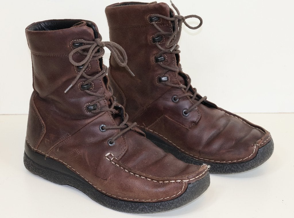 Lage bruine Wolky veterlaarsjes maat 41, Kleding | Dames, Wolky, Bruin, Lage of Enkellaarzen, Ophalen of Verzenden
