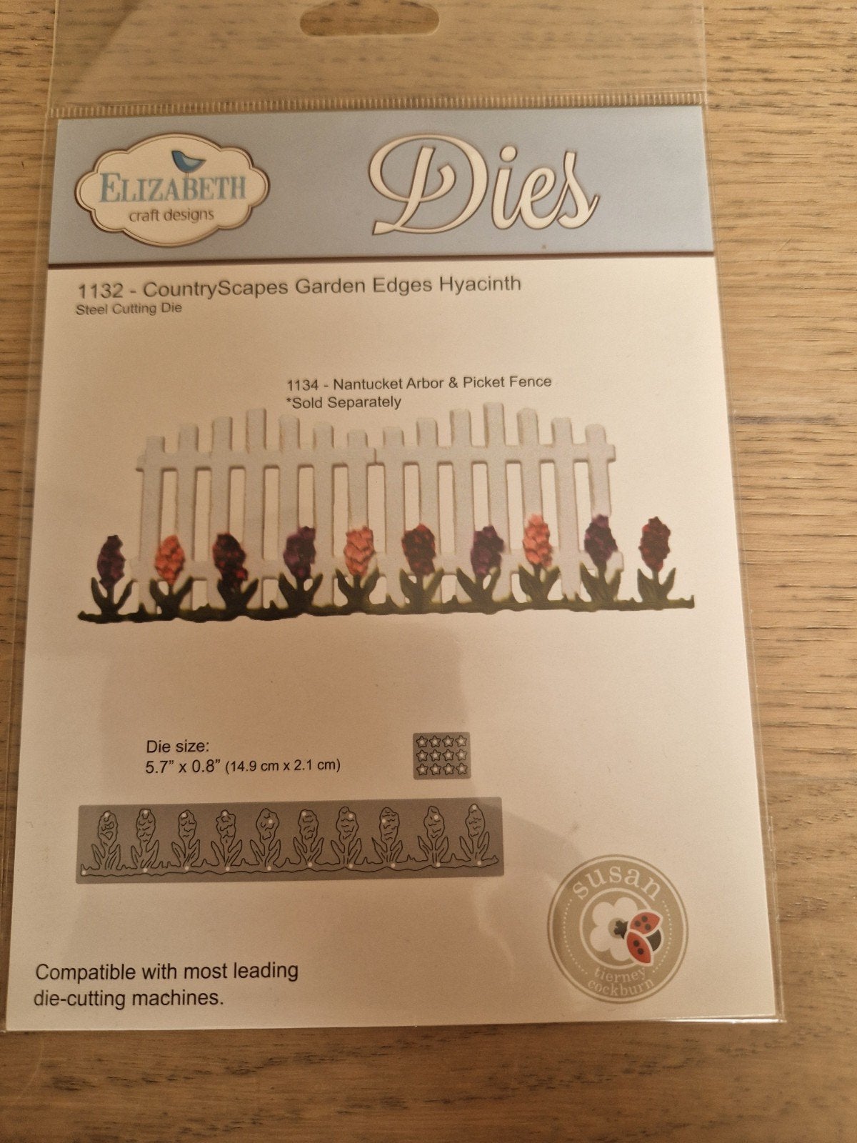 Elizabeth Craft Designs CountryScapes Hyacinth snijmal, Ophalen of Verzenden, Nieuw, Overige thema's