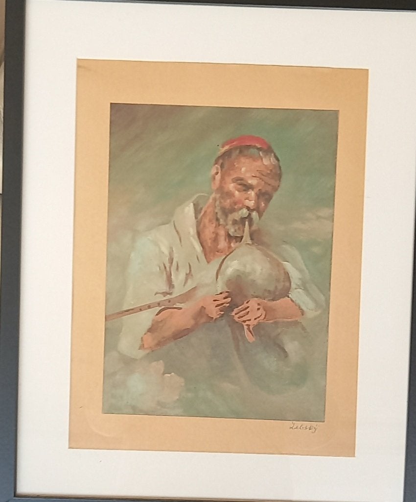 Aquarel Balkan / Turkije, Ophalen of Verzenden, Gesigneerd
