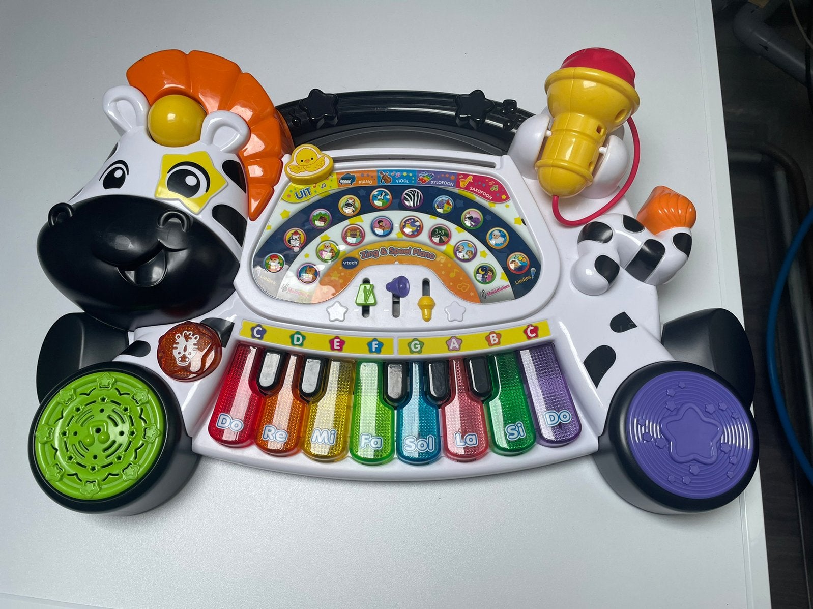 Vtech zing en speel piano, Ophalen, Zo goed als nieuw, 6 maanden tot 2 jaar