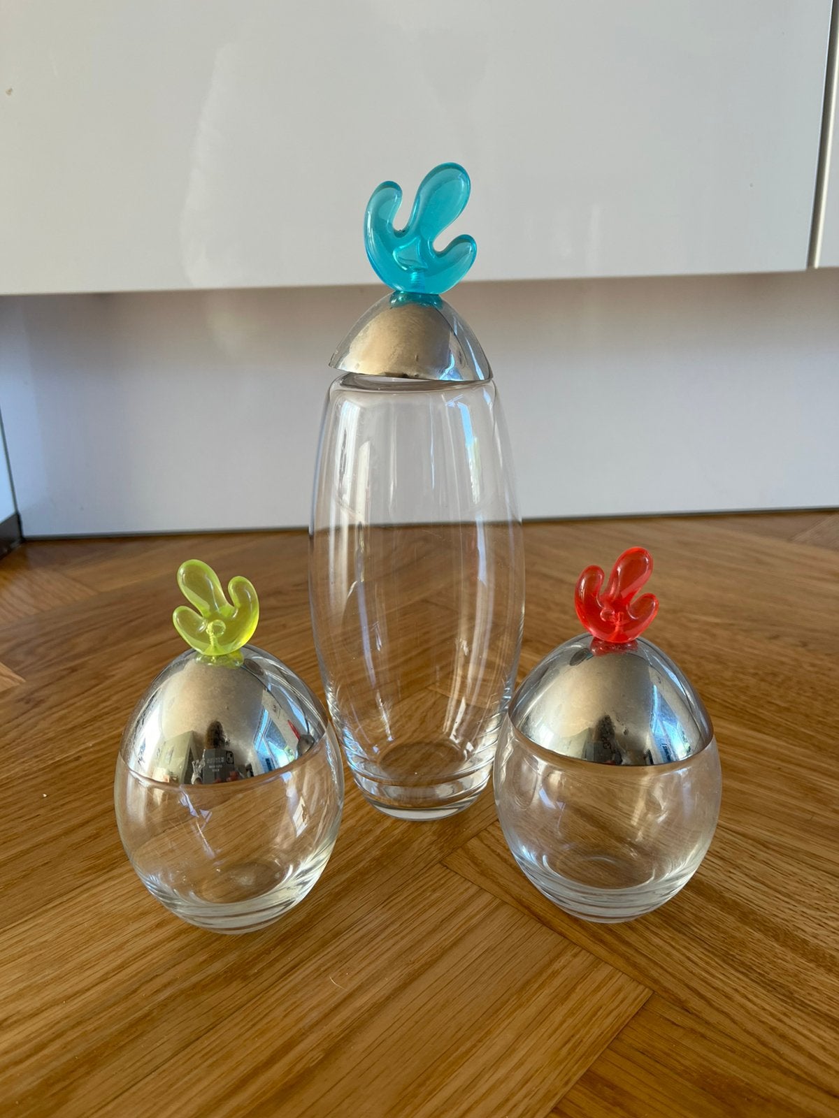 Alessi Ovo potten, Ophalen of Verzenden, Zo goed als nieuw