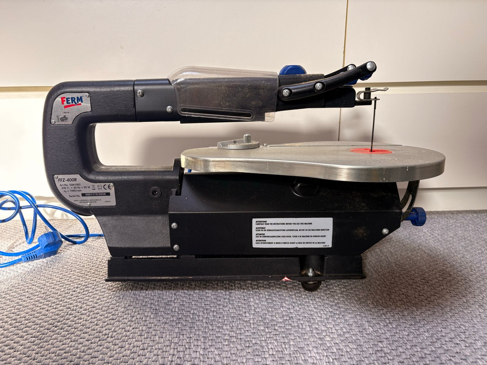 Te koop: Ferm Figuurzaagmachine, Ophalen, Gebruikt, Minder dan 600 watt, Figuurzaag