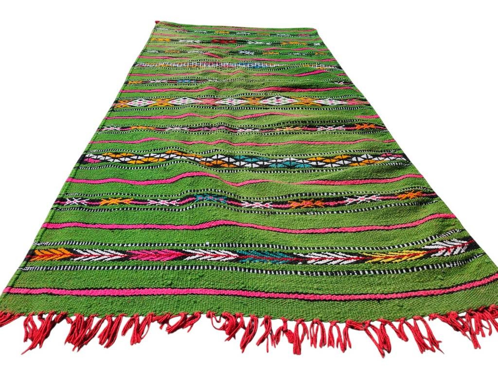 Prachtig nieuw handgeweven KELIM tapijt (GRATIS VERZENDING), Ophalen of Verzenden, 200 cm of meer, Rechthoekig, Nieuw