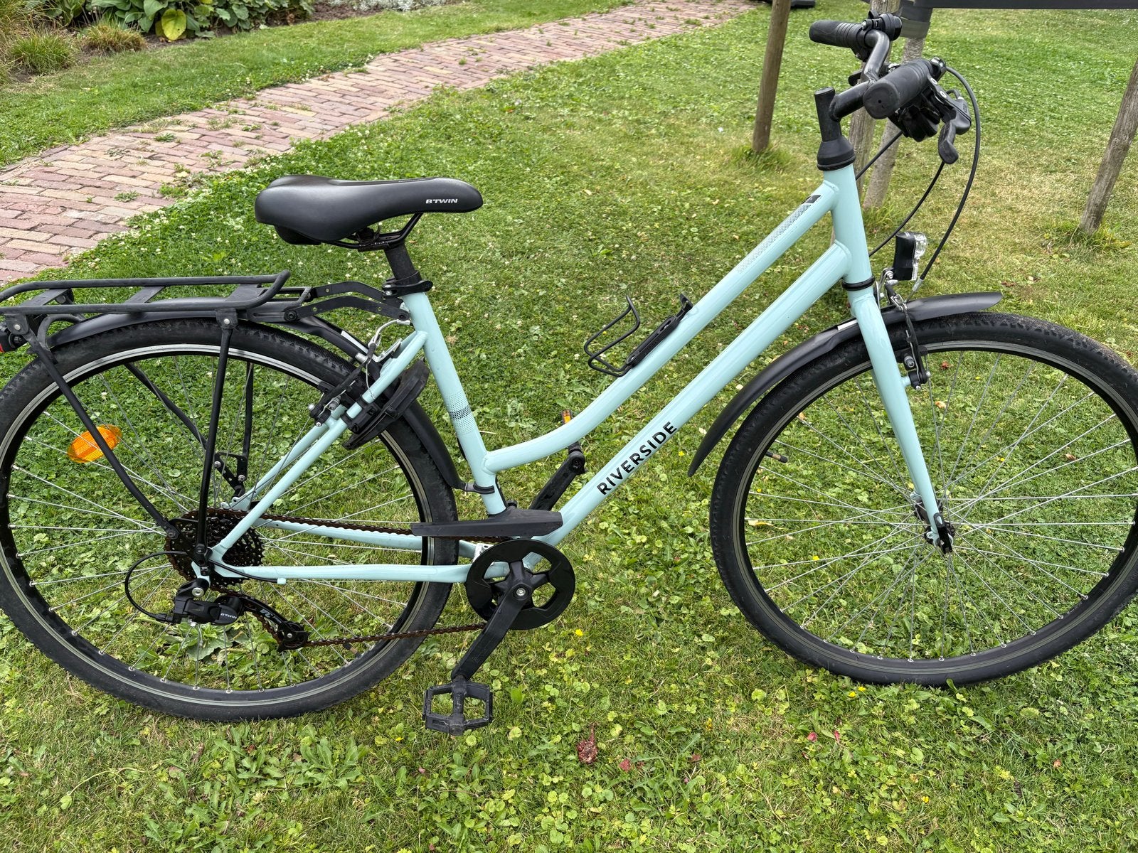 Riverside meisjesfiets 28 inch, Velgrem, Zo goed als nieuw, 50 tot 53 cm, Ophalen