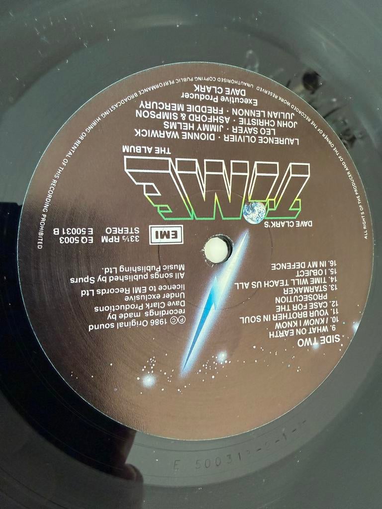 Time: The Album 2LP - Cliff Richard, Freddie Mercury e.a., 1980 - 1989, Ophalen of Verzenden, 12 inch, Dubbel-LP