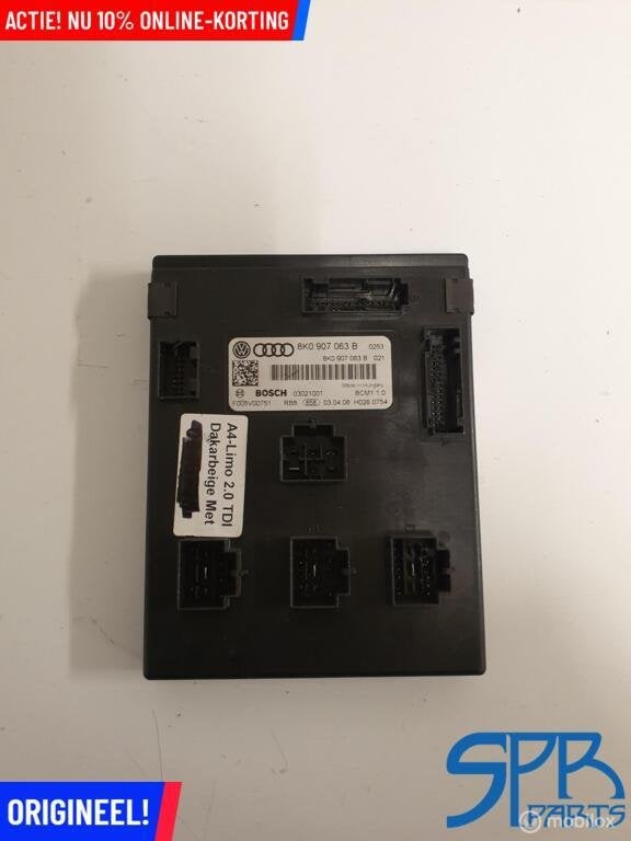 Audi A4 A5 Q5 B8 BOORDNET BCM BODY CONTROL MODULE 8K0907063B