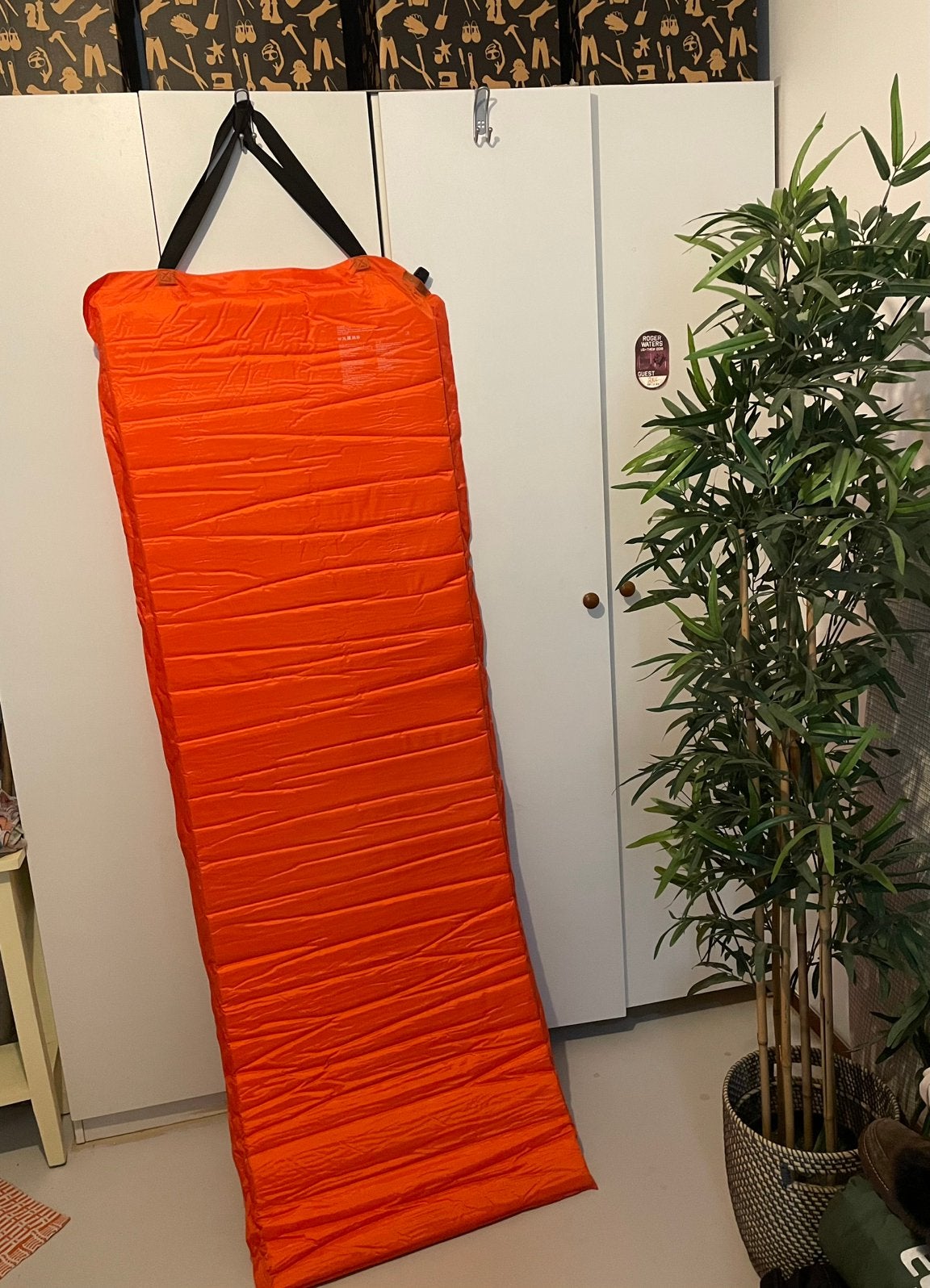 Kampeer matras, zelfopblaas, Ophalen, Zo goed als nieuw