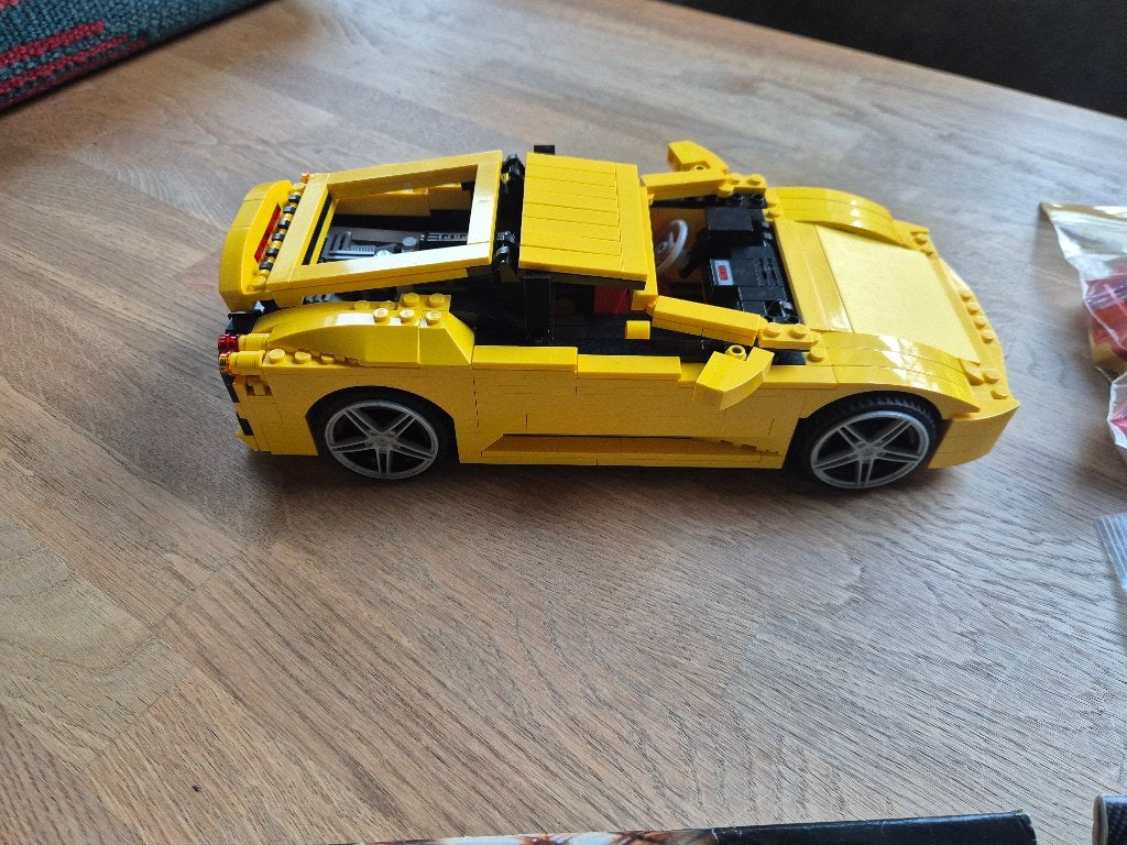Lego Racers 8143 Ferrari F430 Challenge, Ophalen of Verzenden, Zo goed als nieuw, Compleet