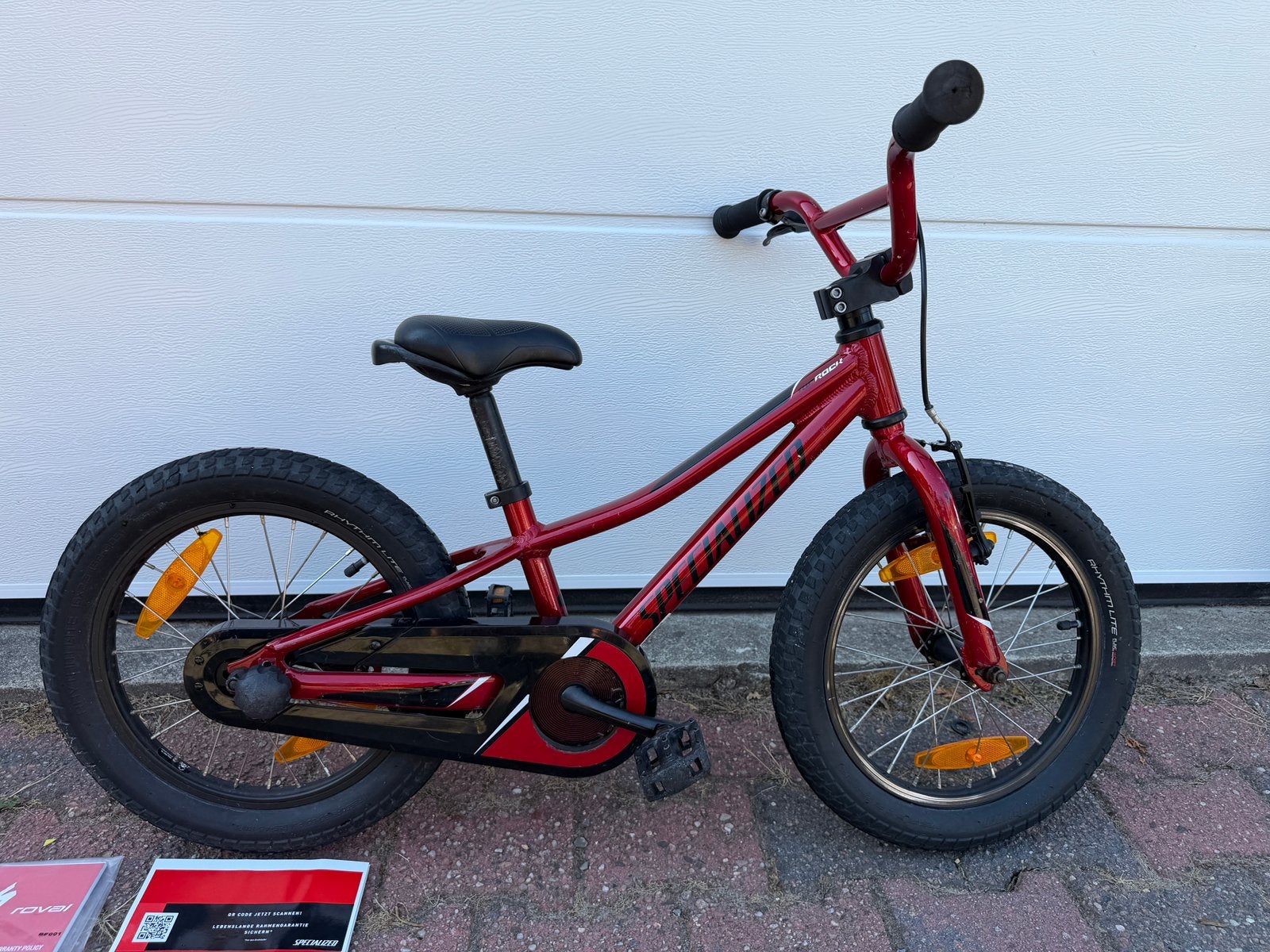 Specialized Riprock Coaster 16 (incl. zijwieltjes), Ophalen, Zo goed als nieuw, 16 tot 20 inch, Zijwieltjes
