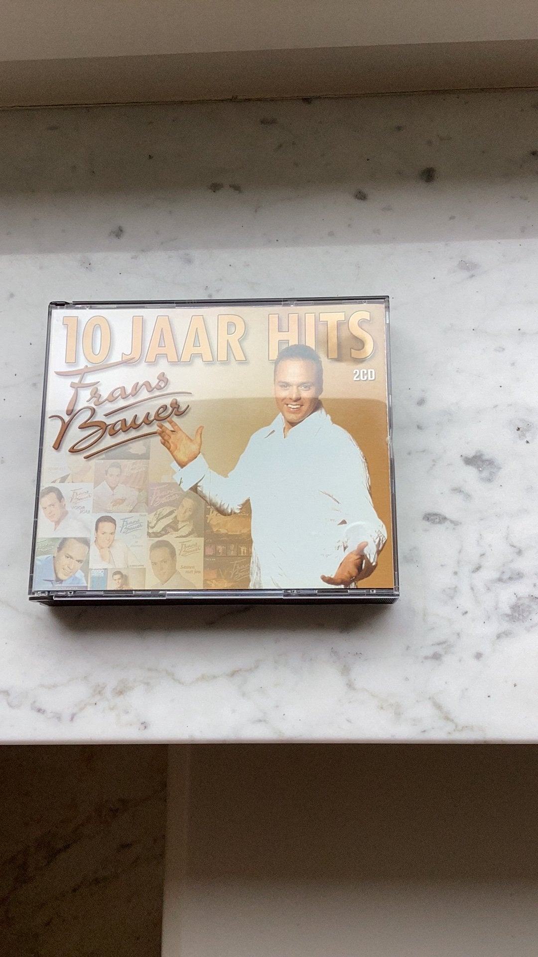 10 jaar hits Frans Bauer, Verzenden, Zo goed als nieuw, Inclusief boekje, Overige genres