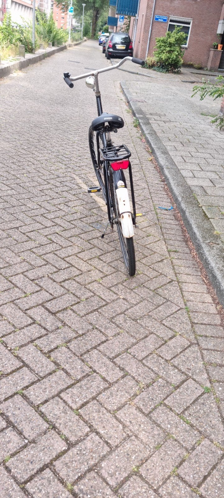 oma fiets, Fietsen en Brommers, Ophalen, Gebruikt, Terugtraprem, Overige merken